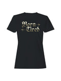 Vintage "Born Tired" Design Women's T-shirt