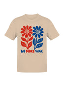 Peaceful Blooms: No More War Men's T-shirt