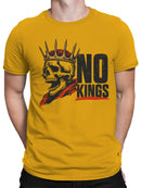 Skull with Crown "No Kings Men's T-shirt