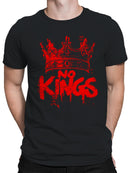 No Kings Grunge Crown Art Men's T-shirt