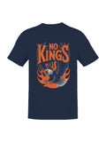 No Kings Eagle Fire Design Men's T-shirt