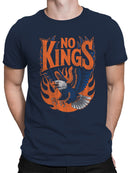 No Kings Eagle Fire Design Men's T-shirt
