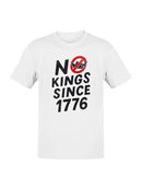 Revolutionary Spirit: No Kings Since 1776 Men's T-shirt
