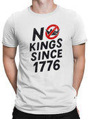 Revolutionary Spirit: No Kings Since 1776 Men's T-shirt