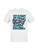 Freedom Blooms USA Graphic Men's T-shirt