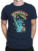 Democracy Has No Kings Design Men's T-shirt