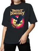 Protect Democracy Eagle Design Women's T-shirt
