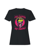 No Kings No Masters Skull Art Women's T-shirt