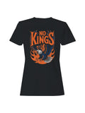 No Kings Eagle Fire Design Women's T-shirt