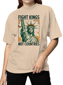 Empower Liberty: Fight Kings Theme Women's T-shirt