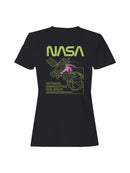 Officially Licensed NASA Space Satellite Graphic Women's T-shirt