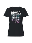 Officially Licensed NASA Retro Astronaut Design Women's T-shirt