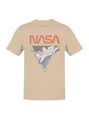 Officially Licensed NASA Space Shuttle Earth Patch Men's T-shirt