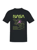 Officially Licensed NASA Space Satellite Graphic Men's T-shirt