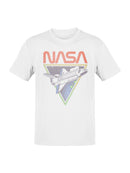 Officially Licensed NASA Vintage Space Shuttle Design Men's T-shirt