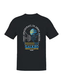Officially Licensed Nasa Galileo Jupiter Mission Tribute Men's T-shirt