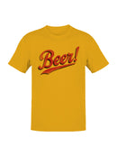 Retro Beer Enthusiast Design Men's T-shirt