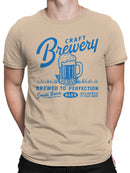 Brewed to Perfection Craft Beer Men's T-shirt