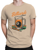 Billiards & Brews: 8 Ball Mug Men's T-shirt