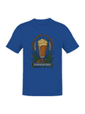 In Beer We Trust Stained Glass Art Men's T-shirt