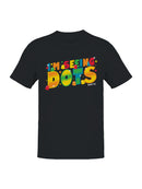 Officially Licensed Dots Vibrant "I'm Seeing Dots" Men's T-shirt