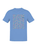 Officially Licensed Dots Candy Colorful Pattern Design Men's T-shirt