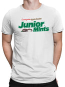 Officially Licensed Junior Mints Creamy Chocolate Mints Men's T-shirt