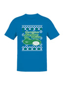 Officially Licensed Junior Mints Minty Holiday Design Men's T-shirt