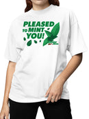 Officially Licensed Junior Mints Mint Inspired Greeting Women's T-shirt
