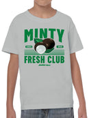 Officially Licensed Junior Mints Minty Fresh Club Youth's T-shirt