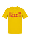Officially Licensed Sugar Babies Sugar Daddy Red Striped  Men's T-shirt