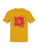 Officially Licensed Sugar Babies Born to Be Sweet Heart Design Men's T-shirt