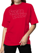 Officially Licensed Sugar Babies Nostalgic Sugar Daddy Logo Women's T-shirt