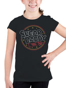 Officially Licensed Sugar Babies Retro Sugar Daddy Logo Youth's T-shirt