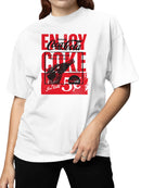 Officially Licensed Coca Cola Vintage Refreshment Ad Women's T-shirt