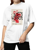 Officially Licensed Coca Cola Classic Coke Bottles Design Women's T-shirt