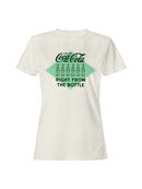 Officially Licensed Coca Cola Enjoy Coke: Right from the Bottle Women's T-shirt