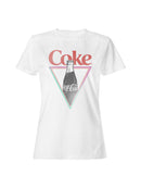 Officially Licensed Coca Cola Retro Coke Bottle Neon Women's T-shirt