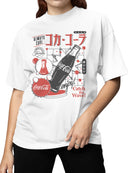 Officially Licensed Coca Cola Retro Enjoy Graphic Women's T-shirt