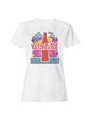 Officially Licensed Coca Cola Retro Pop Art Women's T-shirt