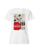 Officially Licensed Coca Cola Japanese Kabuki Art Women's T-shirt