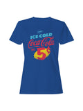 Officially Licensed Coca Cola Vintage Ice Cold Coke 5¢ Women's T-shirt
