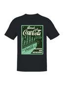 Officially Licensed Coca Cola Vintage Ad: Ice Cold Delight Men's T-shirt