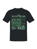 Officially Licensed Coca Cola Retro Coke : Cold Crisp Refreshment Men's T-shirt
