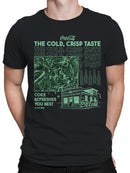 Officially Licensed Coca Cola Retro Coke : Cold Crisp Refreshment Men's T-shirt