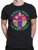 Officially Licensed Coca Cola Retro - Always Fresh Men's T-shirt