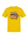 Officially Licensed Coca Cola Classic Tacos Truck Art Men's T-shirt