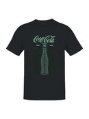 Officially Licensed Coca Cola Retro Coke Neon Bottles Men's T-shirt