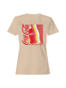 Officially Licensed Coca Cola Retro Iconic Design Women's T-shirt