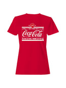 Officially Licensed Coca Cola Coke: Play Refreshed Design Women's T-shirt
